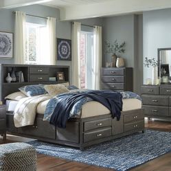 Storage Platform  Bedroom Set