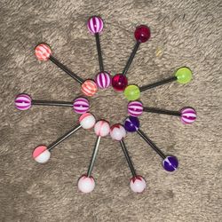 Barbell Tongue & Nipple Jewelry