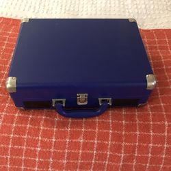 Soul Tracks Record Player Blue Missing Plugs