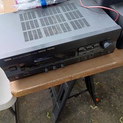 Yamaha Receiver, Speakers And Subwoofer 