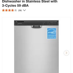 NEW IN BOX DISHWASHER