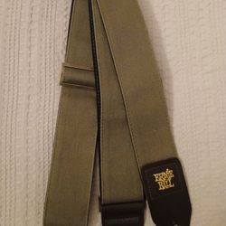 Ernie Ball Olive Canvas Strap