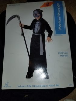 Skeleton costume 8/10 new costume
