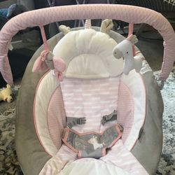 Unicorn baby BOUNCER seat musical vibration