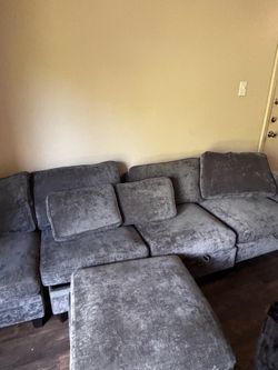 Grey couch