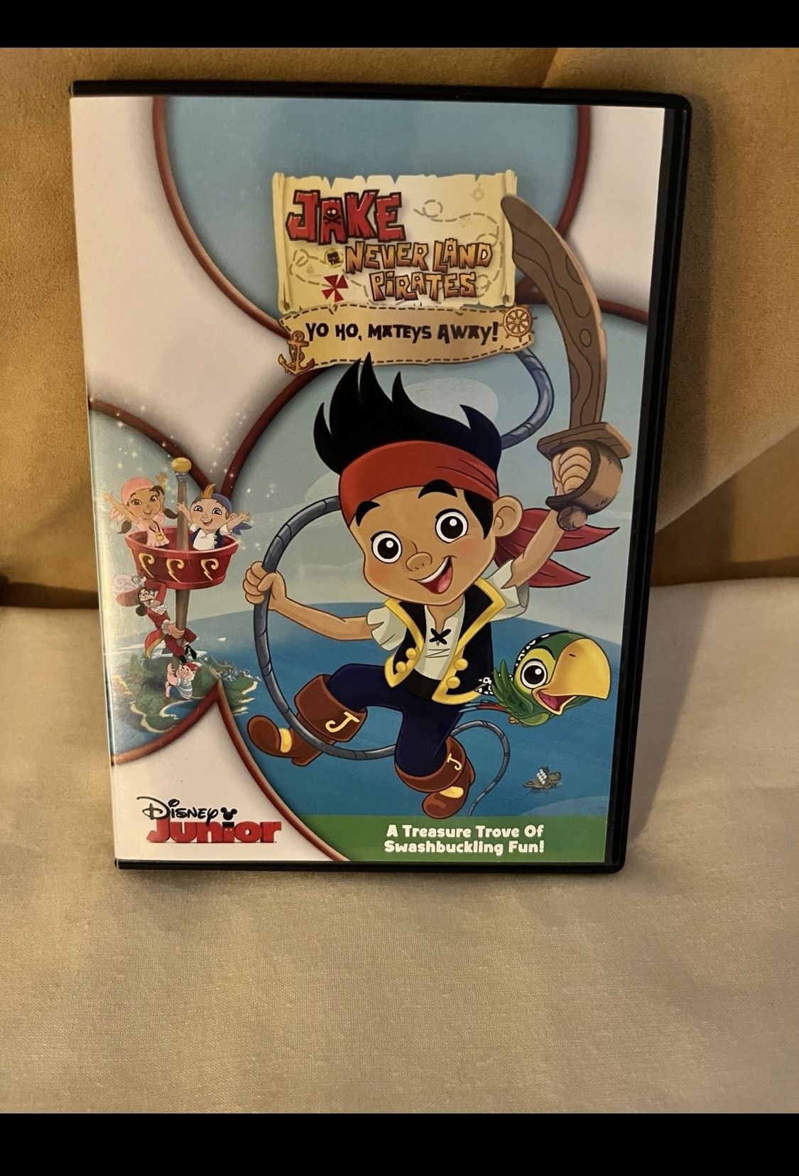 Disney Jr. Jake Never Land Pirates 2 Disc Combo DVD/CD Pack