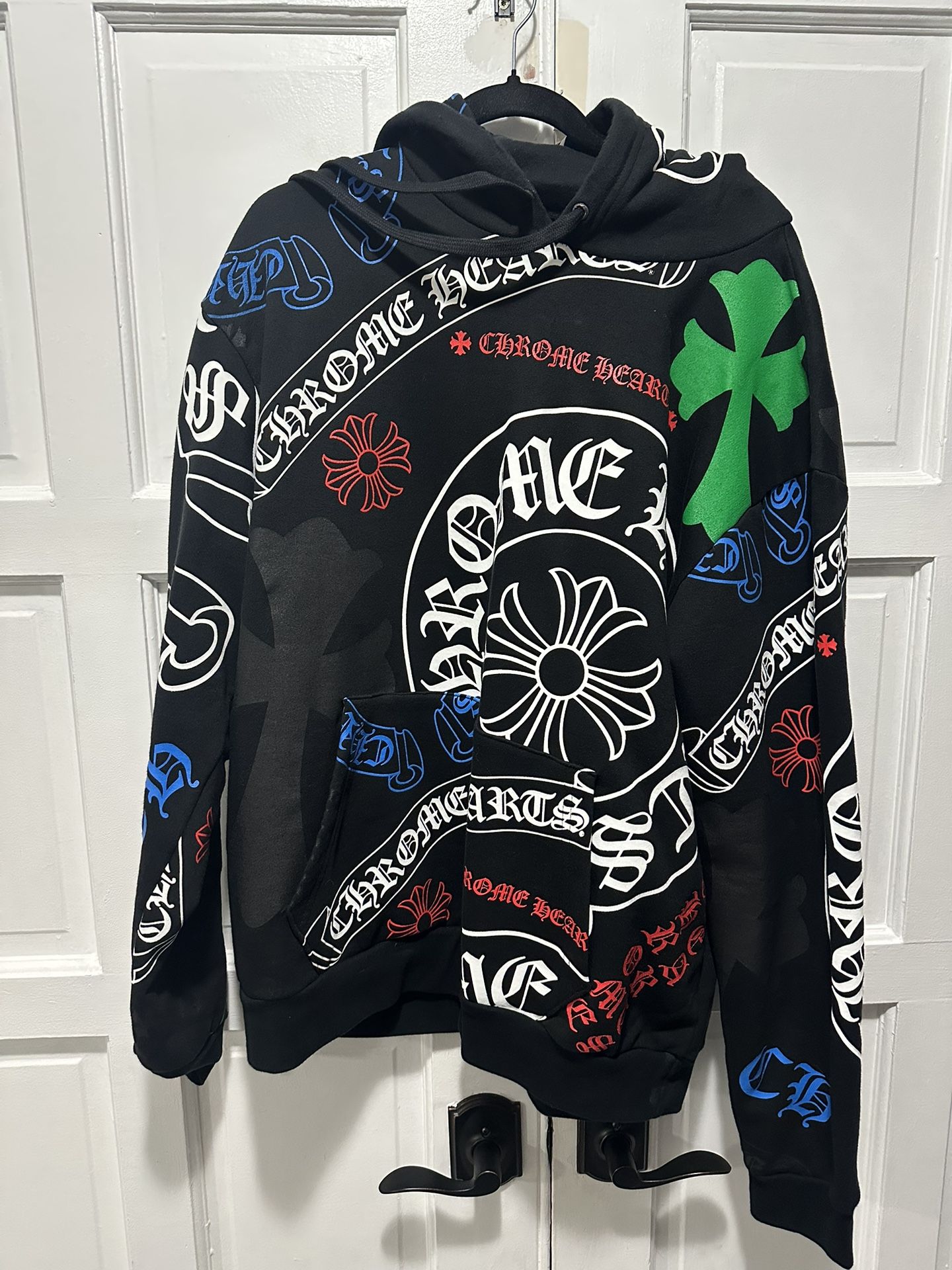 Chrome Hearts Stencil Hoodie. No Trades. Large