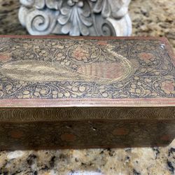 Vintage Brass Box