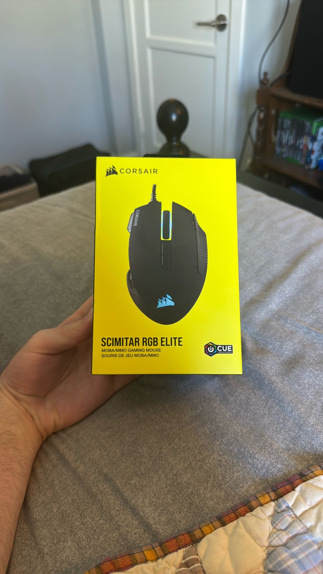 Corsair Scimitar RGB Elite – Brand New, Sealed Gaming Mouse