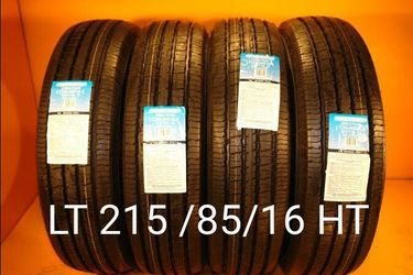 215/85/16 For Sale 4 New Tires LT 10ply We Service Motorcycle Tires