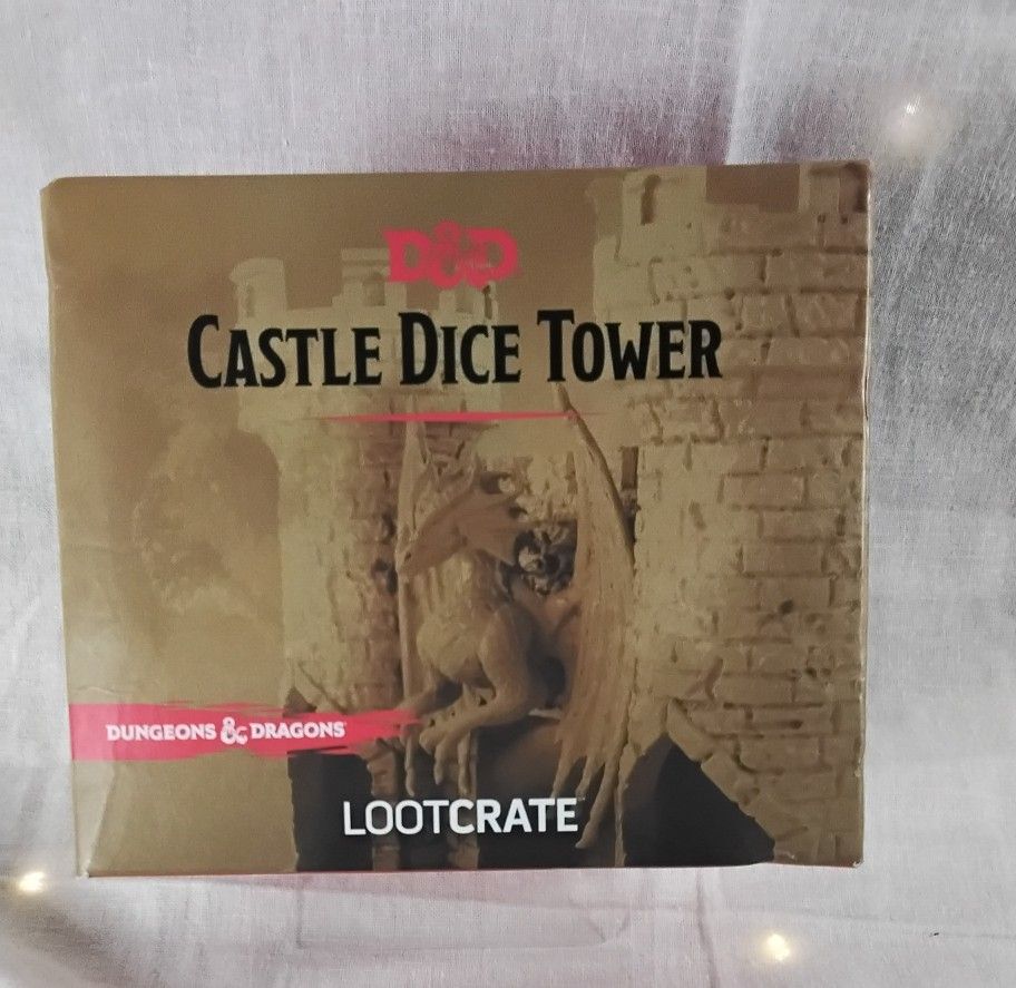 D&D Dungeons and Dragons Castle Dice Tower Loot Crate Exclusive
