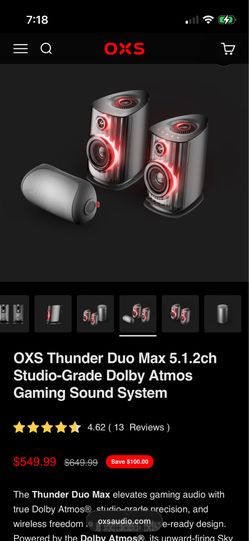 Gaming speakers