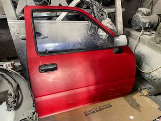 1992 Toyota Pickup OEM Passenger Side Door Red