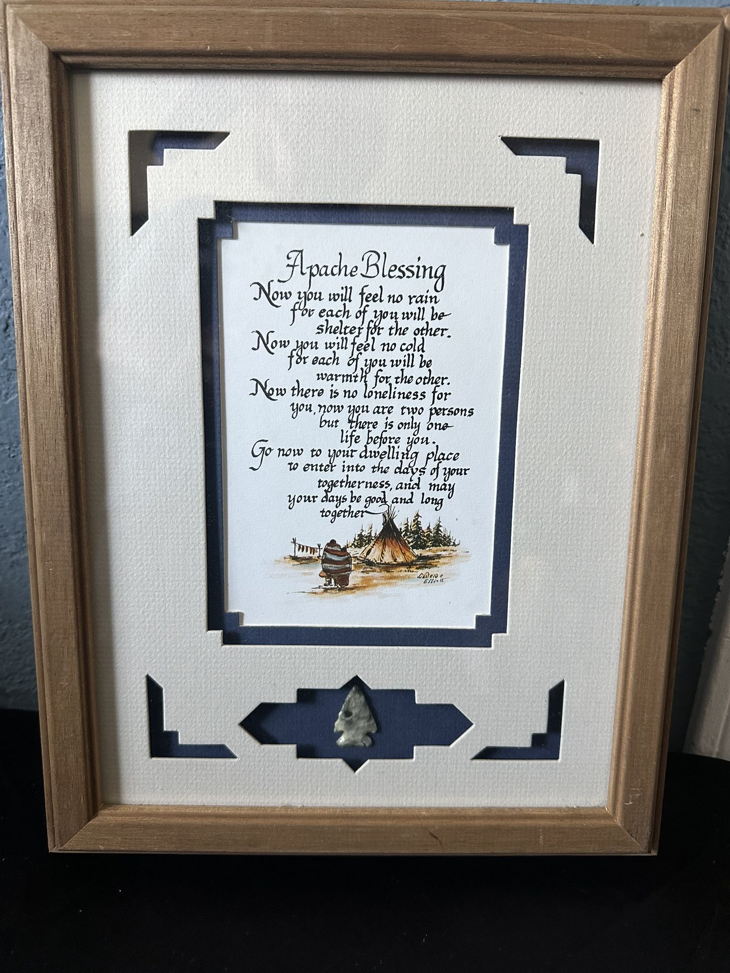 Apache Wisdom Wedding Blessing