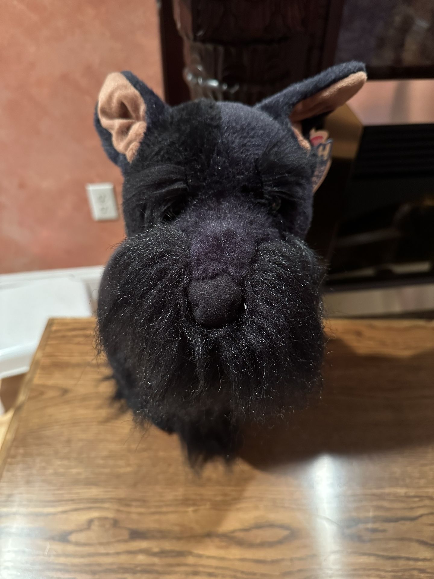 Melissa & Doug Life Size Black Minature Schnauzer