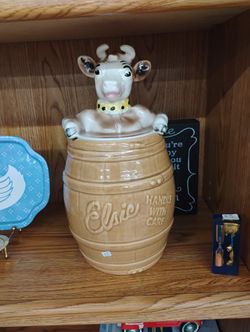 Elsie The Cow Vintage Cookie Jar