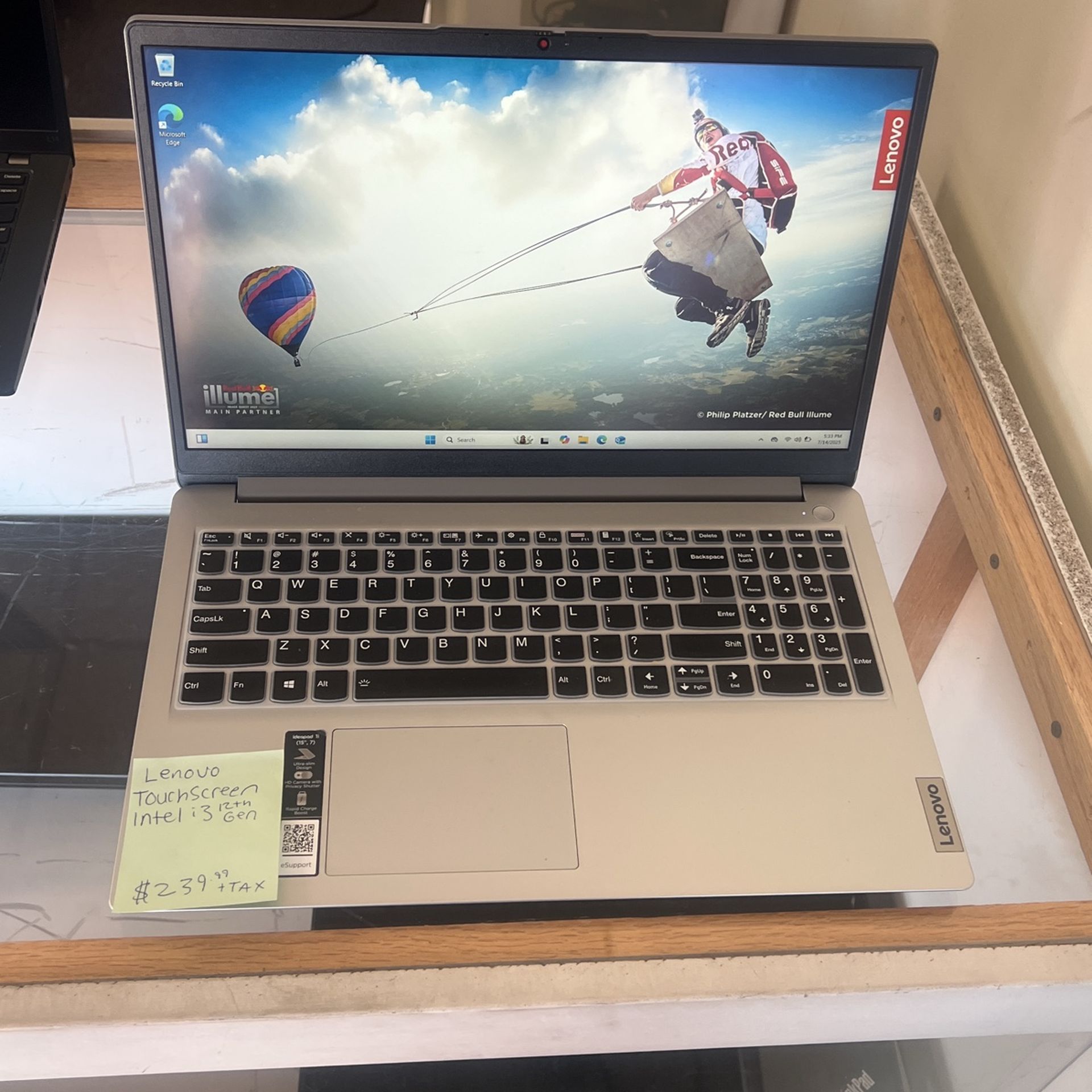 Lenovo Touch Screen Intel i3 12th Gen