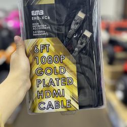 HDMI Cable- 6 feet Gold Plated