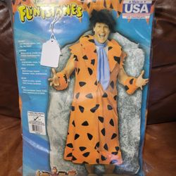 Fred FLINTSTONE  Costume...size XL..Extra Large 