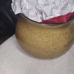 Mustard Color Ceramic Bowl