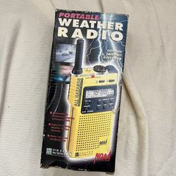 Vintage Weather Radio