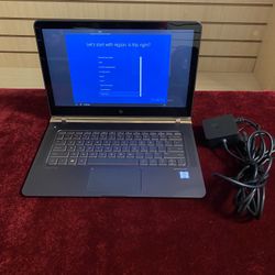HP Spectre  Laptop Intel i7 Windows 10 Model 13v011Dx
