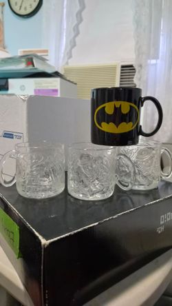 Mc Donald 3 glass set from  Batman Forever Val Kilmer