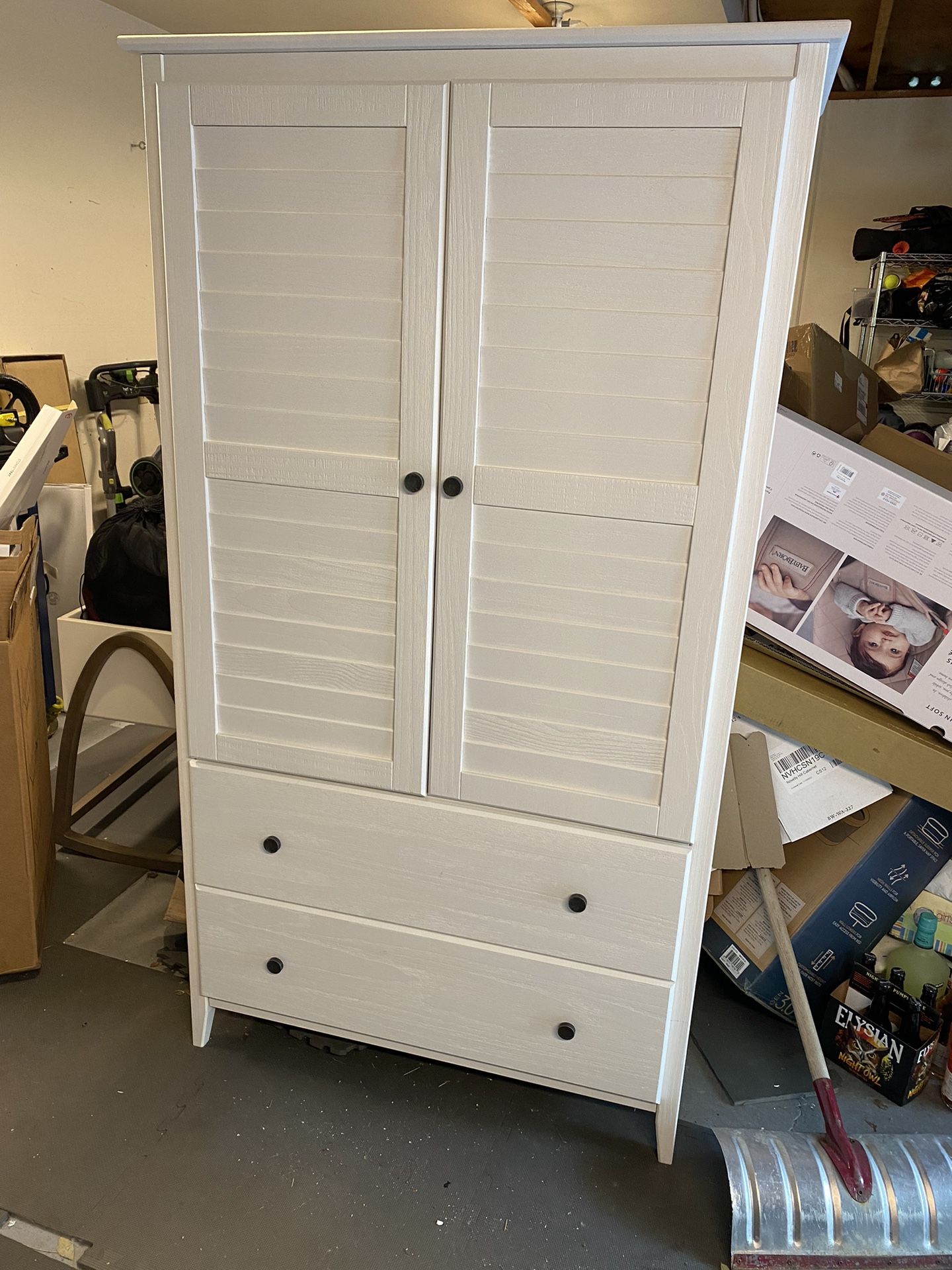 Wayfair White Wooden Armoire for Sale in Kirkland, WA OfferUp