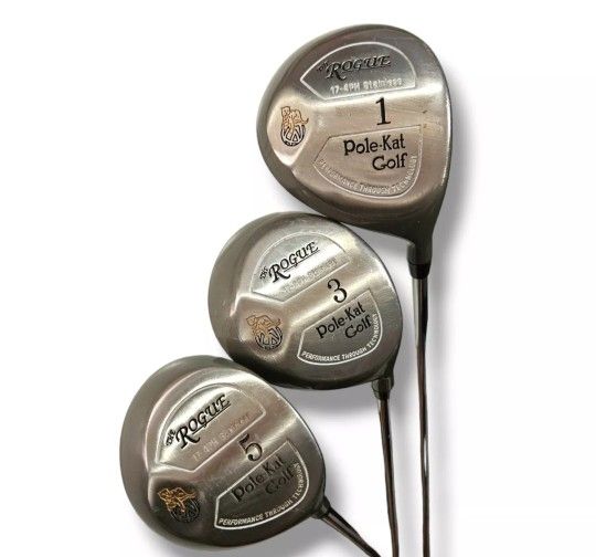 Pole-Kat Golf The Rogue 17-PH 1 3 5 Stainless Set 