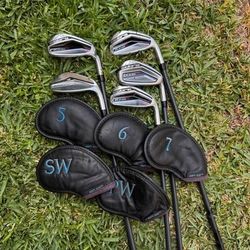 Cobra King F7 One Length Golf Iron Set 5-8