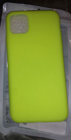 IPhone 11 Pro Max neon green phone case! Brand New!!