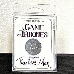 Game Of Thrones Coin Faceless Man NRFB