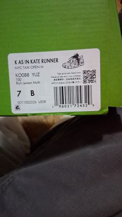 Kate Spade K As In Kate Runner Sneakers Size 7