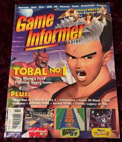 Game Informer Magazine Issue #42 October 1996 Tobal RARE Vintage