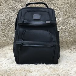 TUMI Alpha Brief Backpack in black