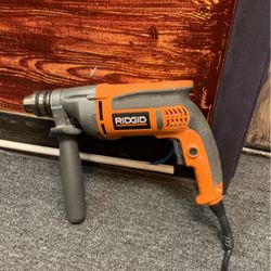 Ridgid R7111 Corded Drill Driver With Handle, Chuck And Case $49.99