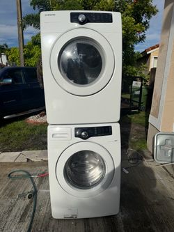 Samsung Washer and Dryer set 3.5 cu, 7.3 cu 3 months warranty delivery and installation available