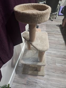Carpet Cat Tree Tower
