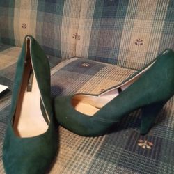 Green High Heels 