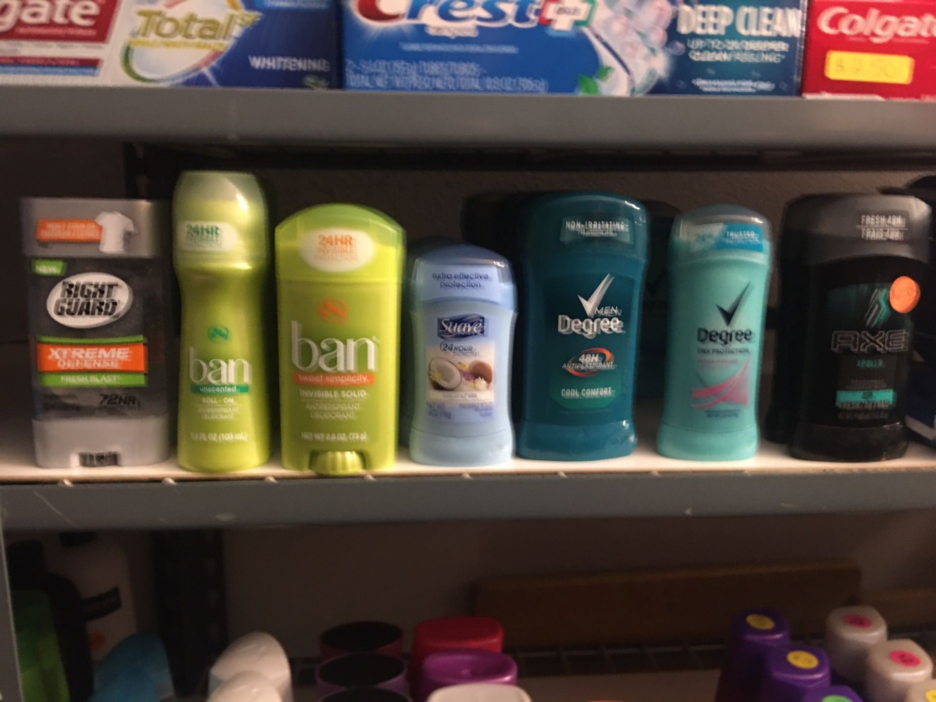 Deodorants READ details