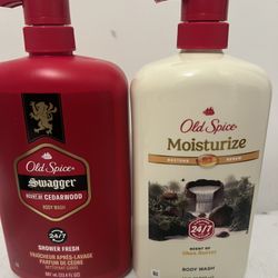 Old Spice Body Wash Large Bottles 2/$15