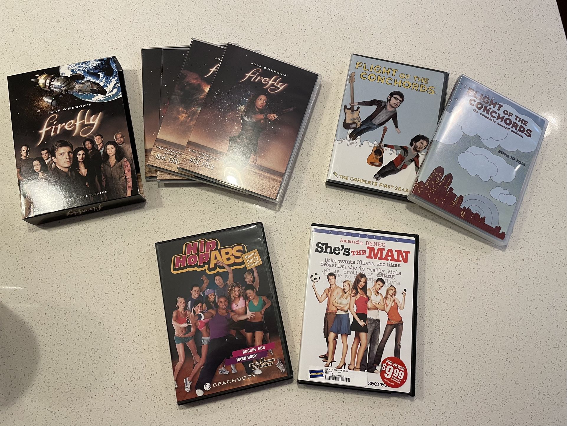 Firefly DVDs, Flight Of The Conchords, And More