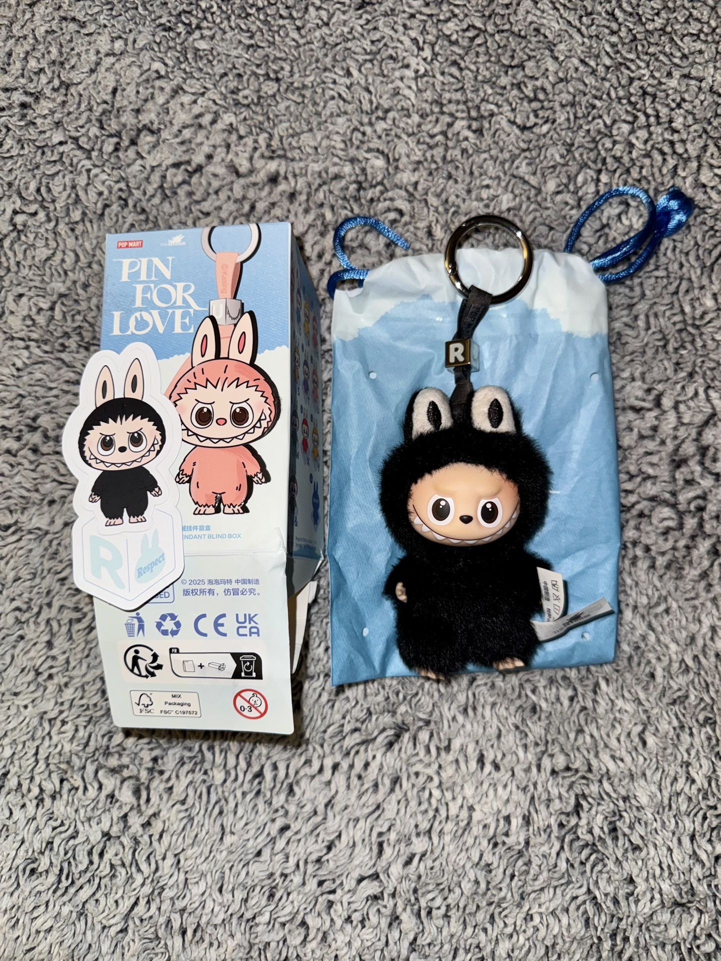 Pin For Love R Labubu Authentic