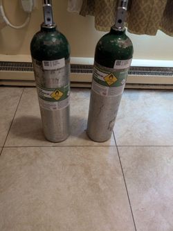 2  empty tanks