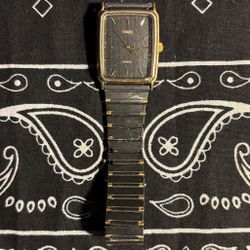 Quartz Timex Used Vintage Watch Men’s Wear Jewelry 