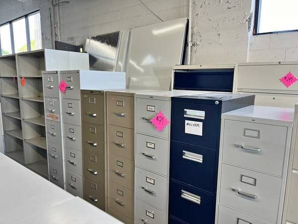 Used File Cabinets - Various Sizes & Colors 