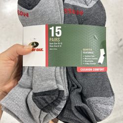 NWT Mossy Oak men's cushion socks 15 pairs 