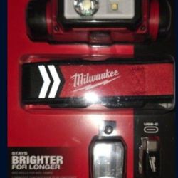 Milwaukee  600 Lumens LED REDLITHIUM Hard Hat Headlamp
