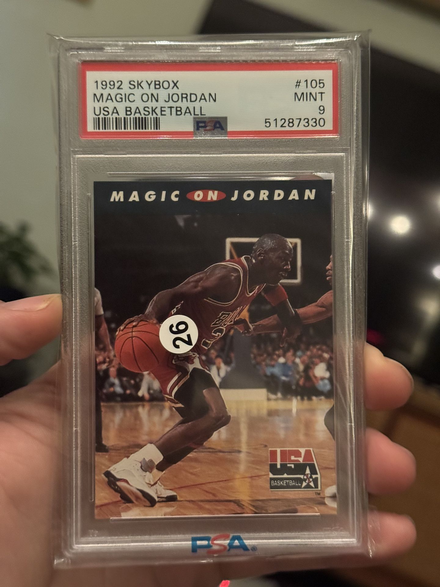 Michael Jordan Graded Card PSA 9