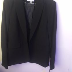 NEW CALVIN  KLEIN WOMENS BLAZER BLACK NEW 